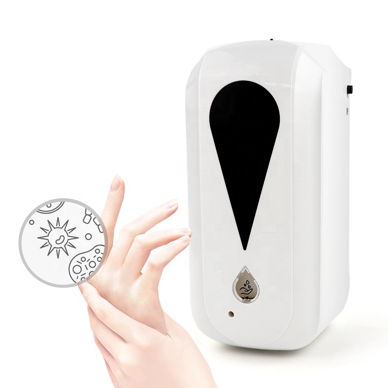 Touchless electric dispenser 1.2L Spray Alcohol Hand Wash Soap Dispenser Power Supply AAA batteries